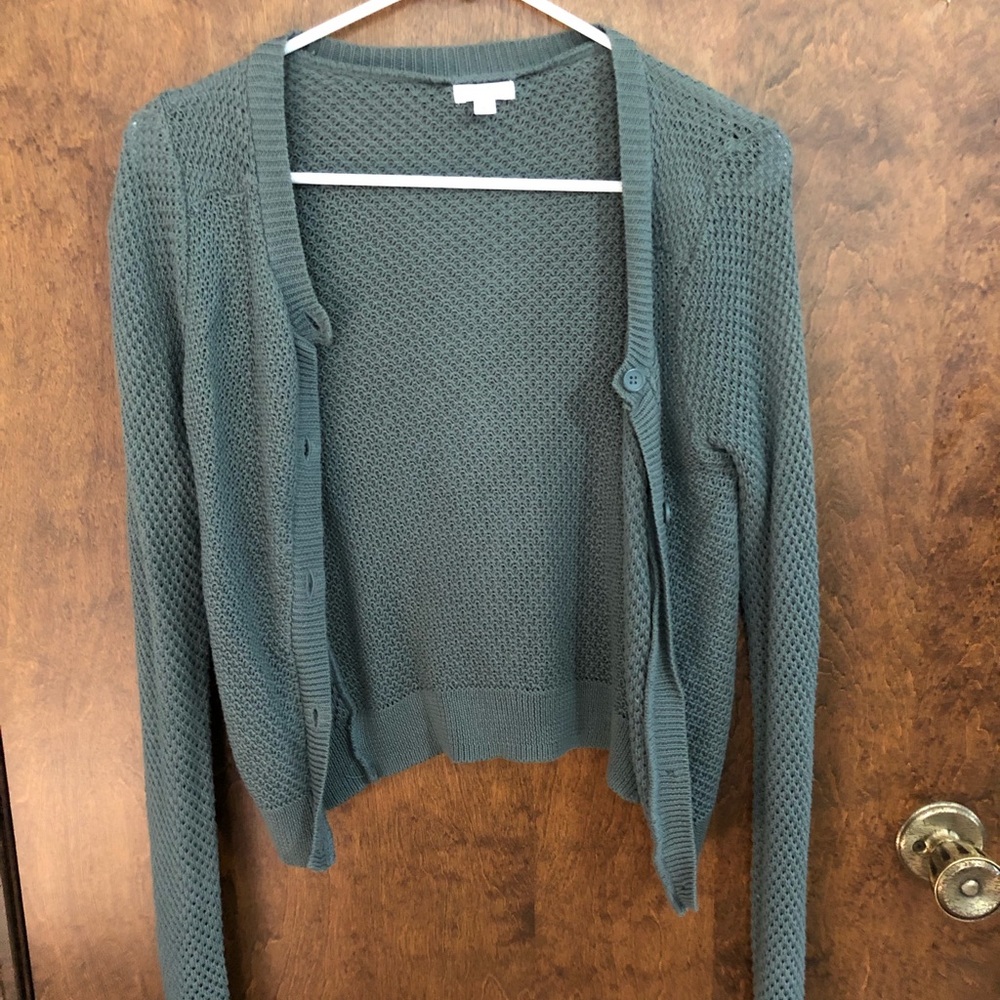 Green Cardigan Nordstrom